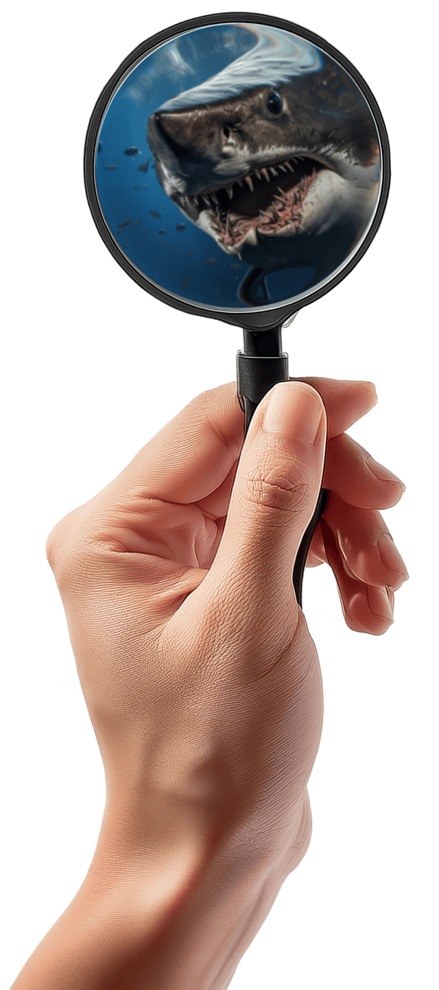 Magnifying glass zoom